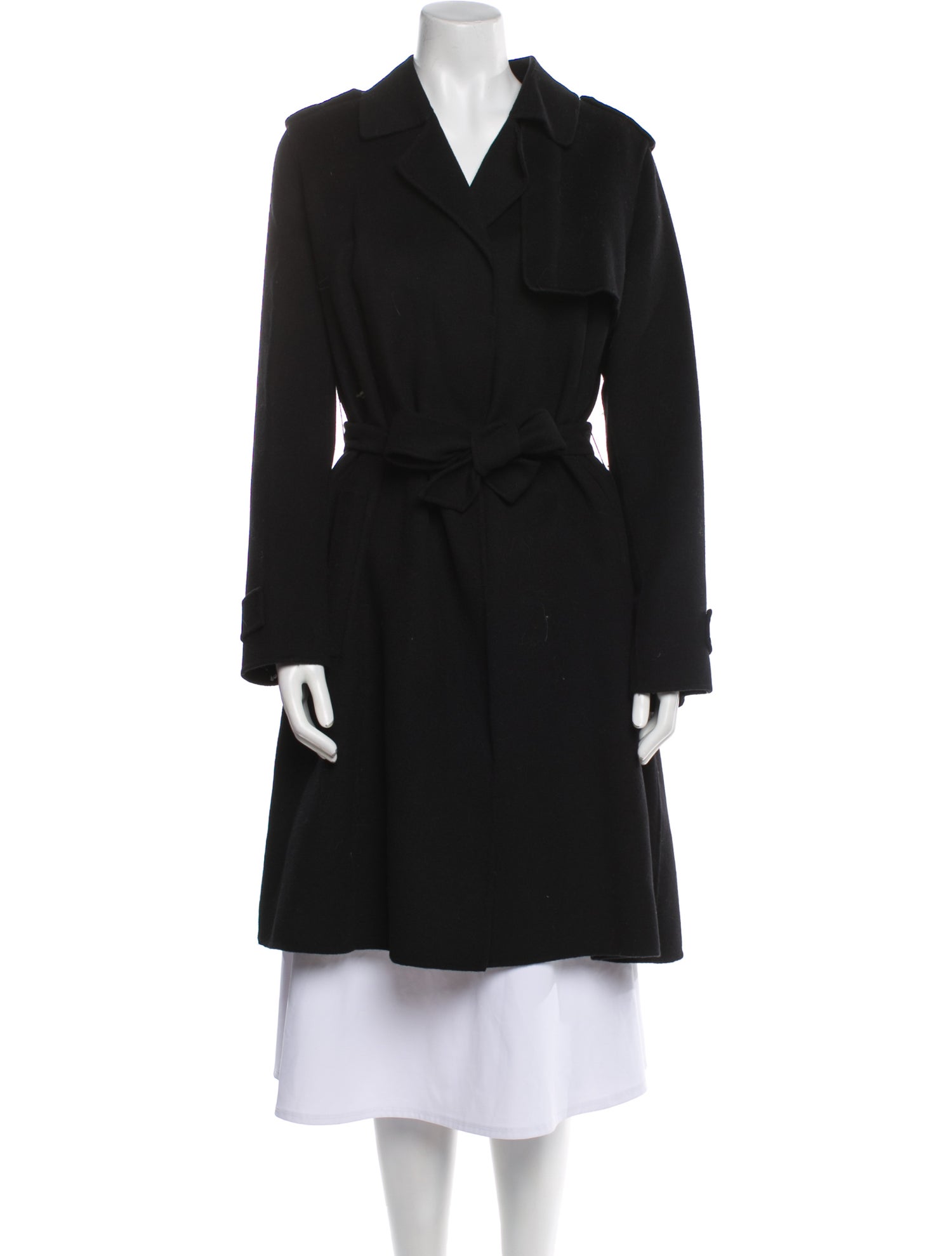 Max Mara Studio Wool Trench Coat