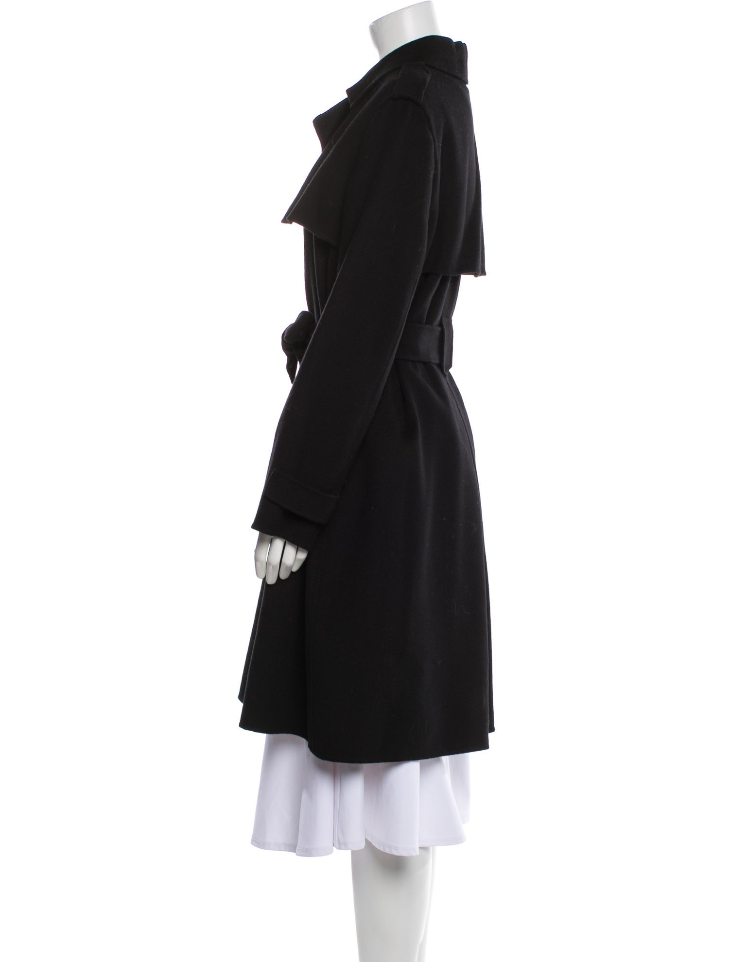 Max Mara Studio Wool Trench Coat