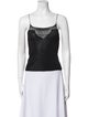 Max Mara Studio Square Neckline Sleeveless Top
