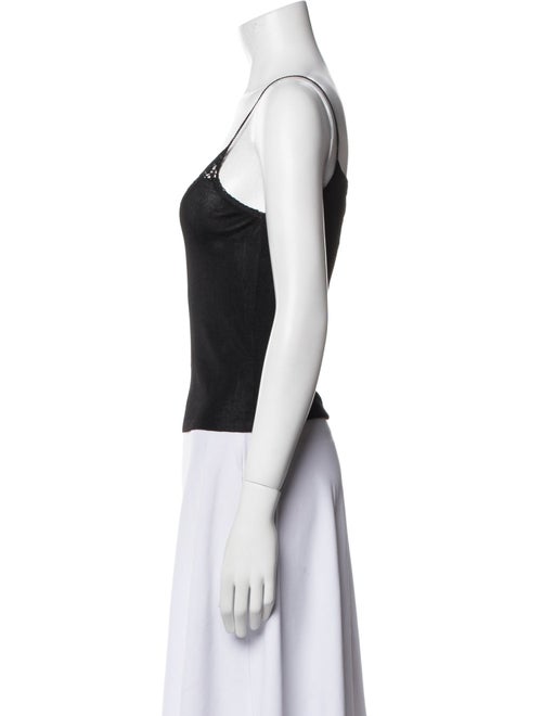 Max Mara Studio Square Neckline Sleeveless Top