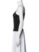 Max Mara Studio Square Neckline Sleeveless Top