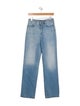 Max Mara Studio High-Rise Straight Leg Jeans