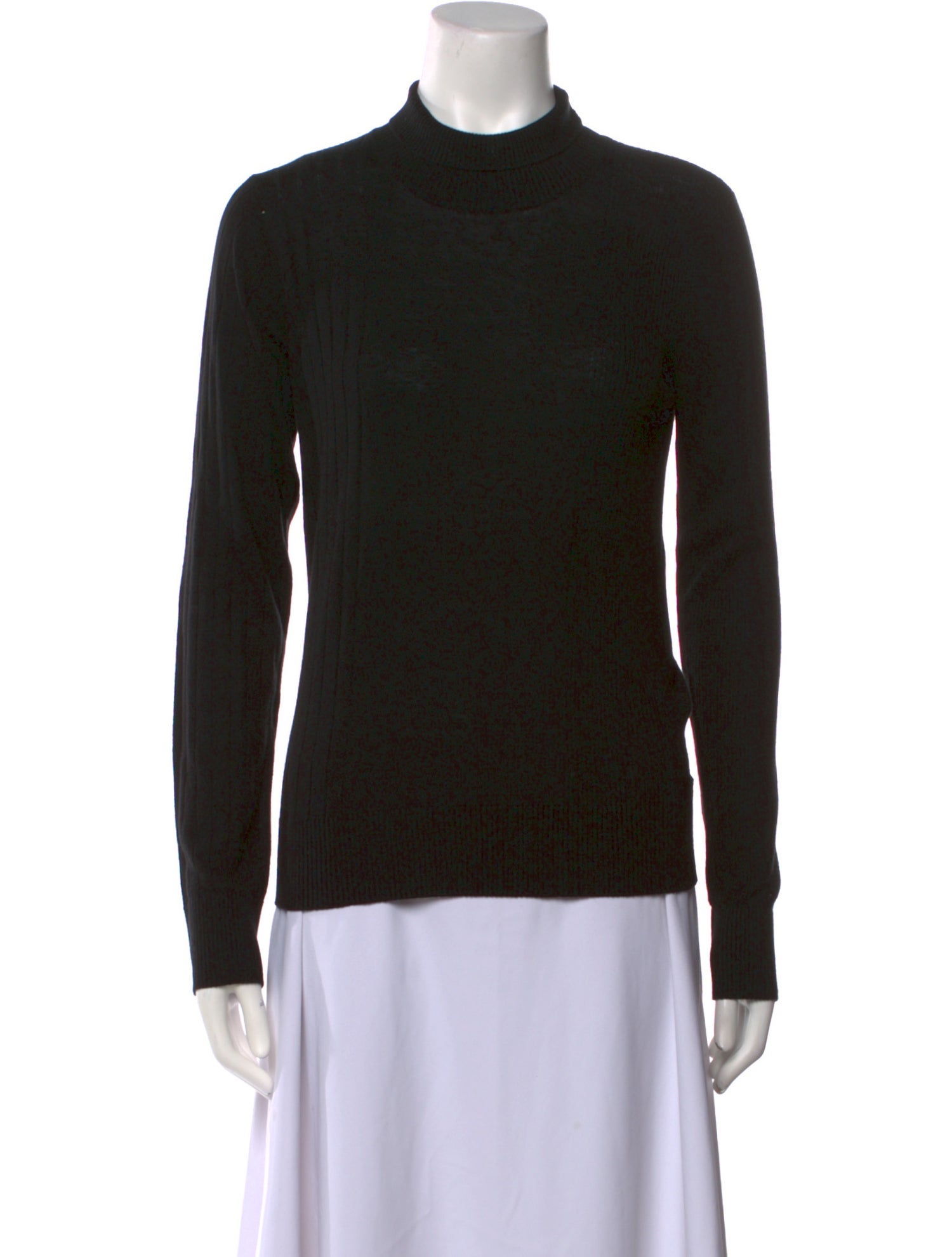Max Mara Studio Silk Turtleneck Sweater