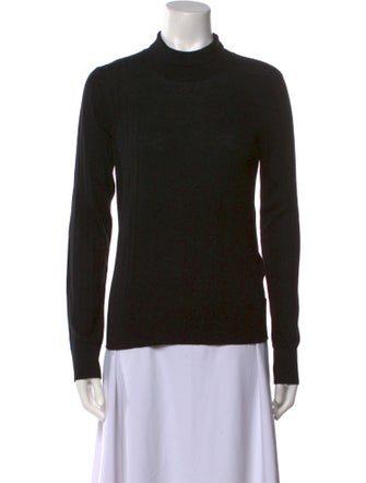 Max Mara Studio Silk Turtleneck Sweater