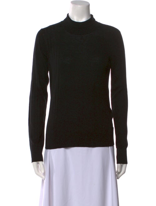 Max Mara Studio Silk Turtleneck Sweater