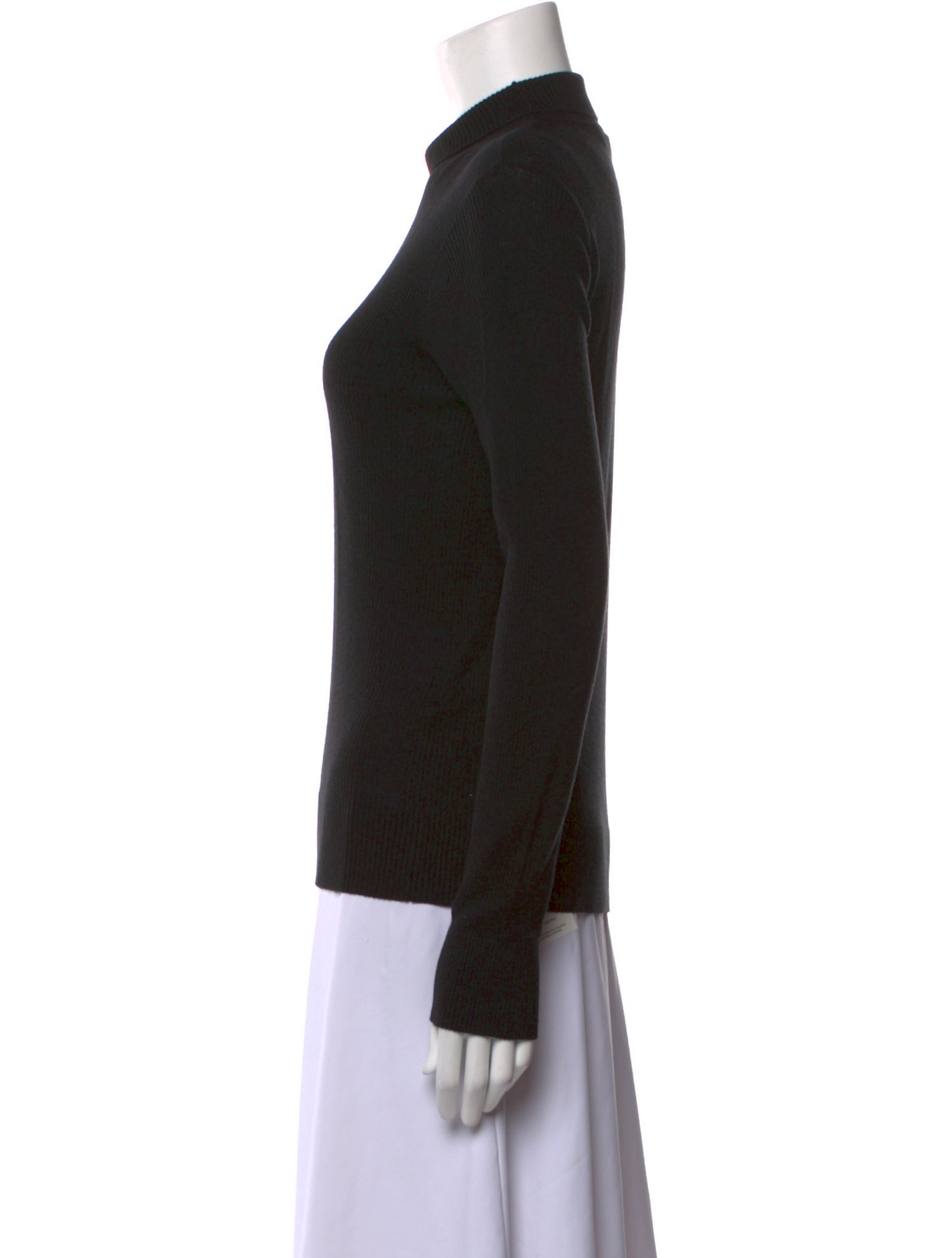 Max Mara Studio Silk Turtleneck Sweater