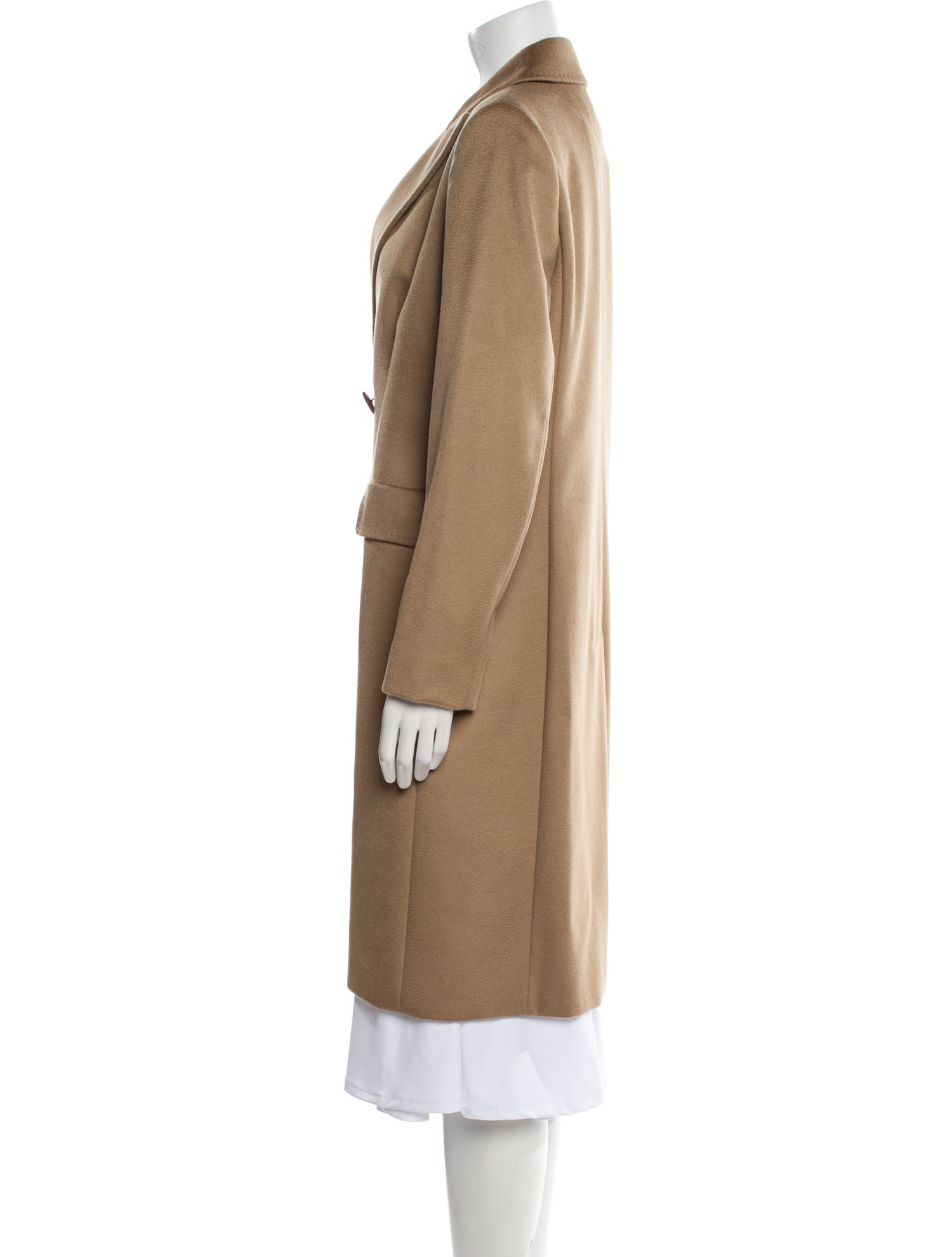 Max Mara Studio Virgin Wool Trench Coat
