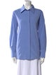 Max Mara Studio Long Sleeve Button-Up Top