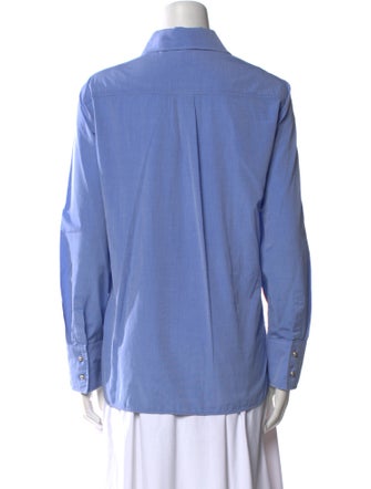 Max Mara Studio Long Sleeve Button-Up Top