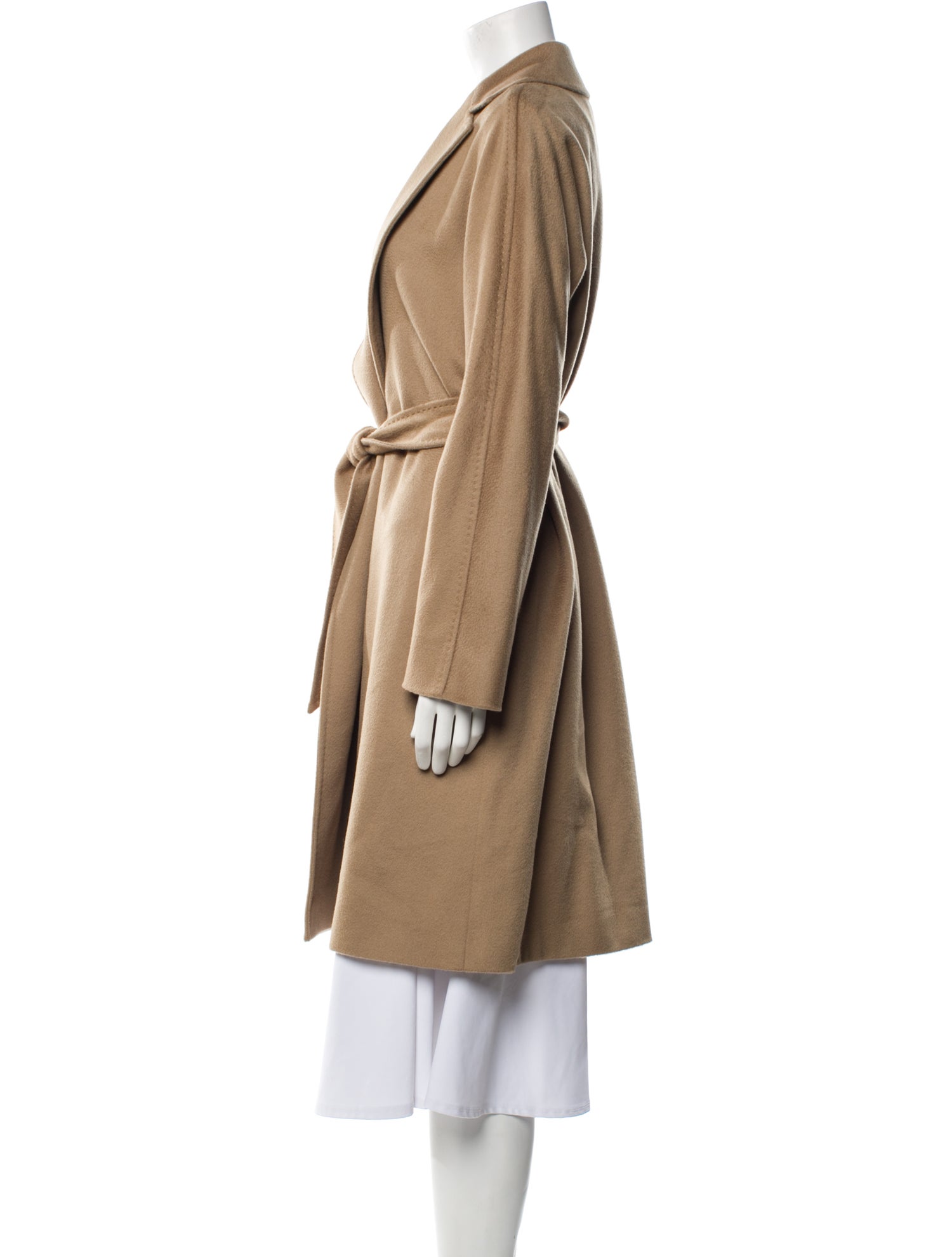 Max Mara Studio Luana Virgin Wool Trench Coat w/ Tags