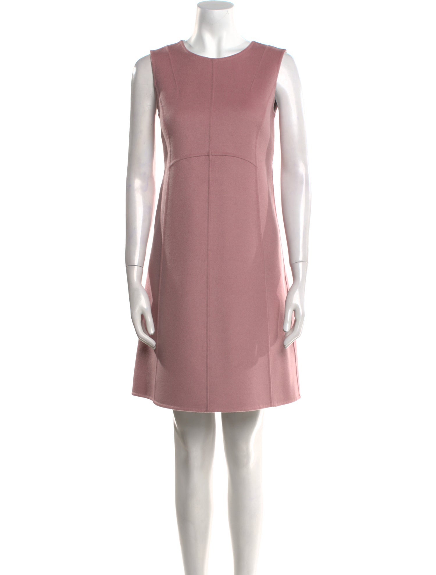 Max Mara Studio Virgin Wool Mini Dress
