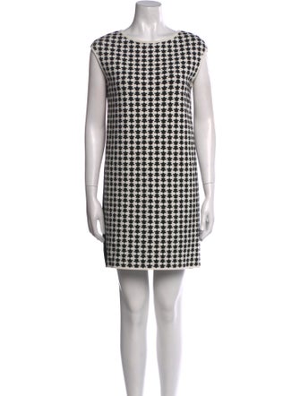 Max Mara Studio Printed Mini Dress