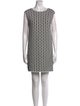 Max Mara Studio Printed Mini Dress