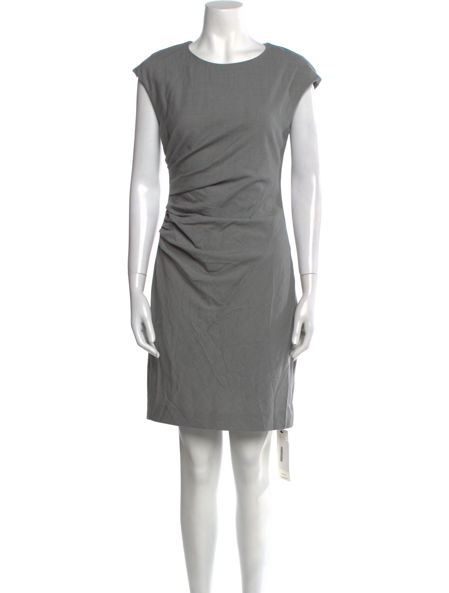 Max Mara Studio Bateau Neckline Mini Dress