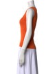 Max Mara Studio Scoop Neck Sleeveless Top