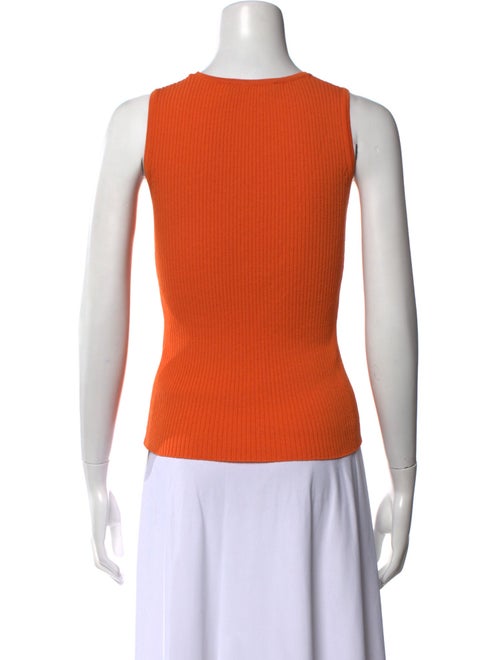 Max Mara Studio Scoop Neck Sleeveless Top