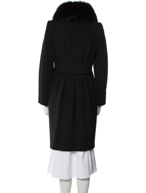 Max Mara Studio Angora Faux Fur Coat