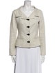 Max Mara Studio Tweed Pattern Blazer