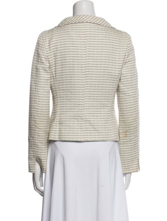 Max Mara Studio Tweed Pattern Blazer