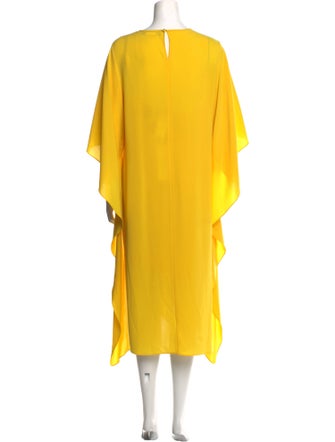 Max Mara Studio Crew Neck Long Dress