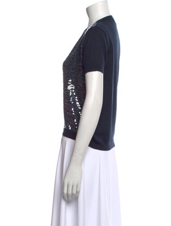 Max Mara Studio Silk Patterned Sweater