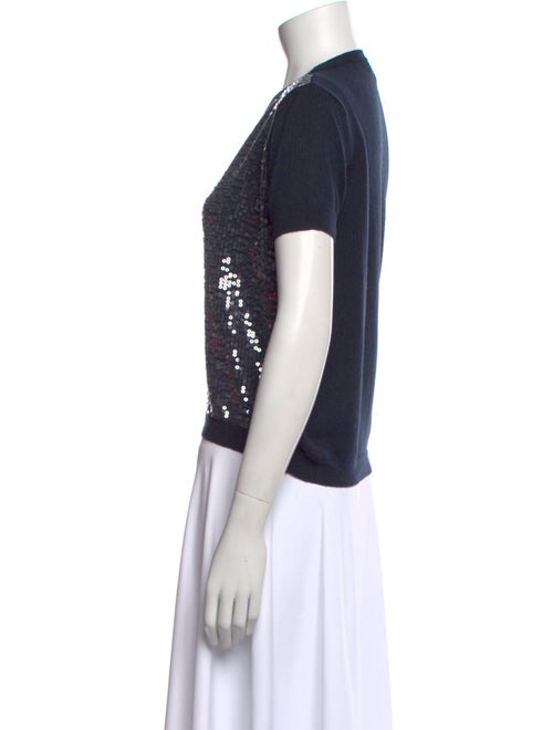 Max Mara Studio Silk Patterned Sweater