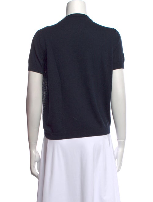 Max Mara Studio Silk Patterned Sweater