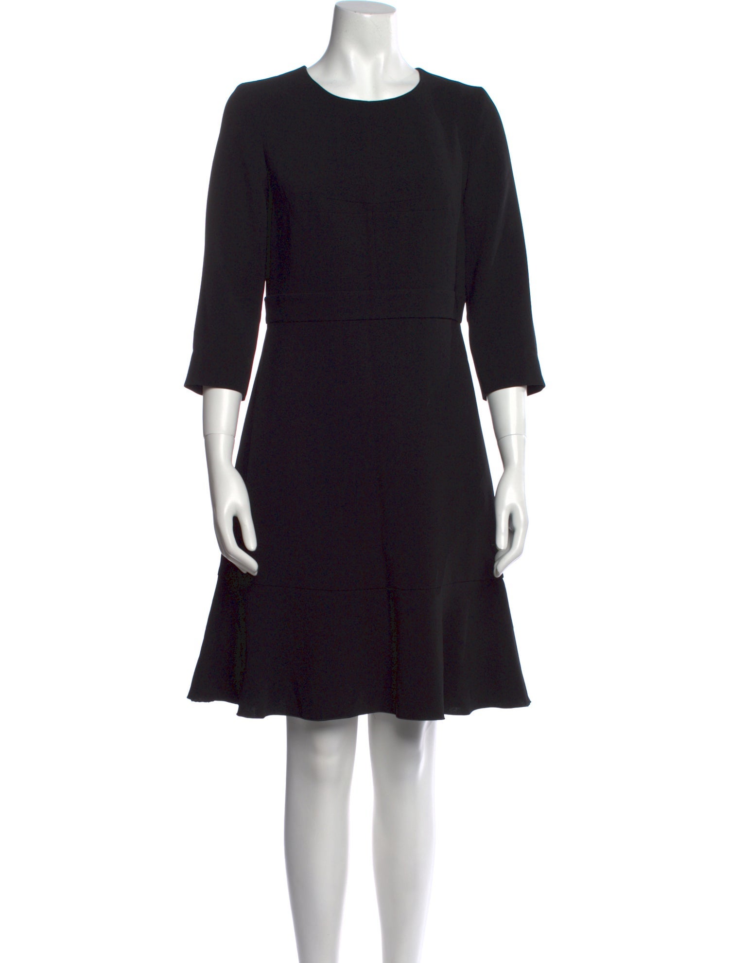 Max Mara Studio Crew Neck Knee-Length Dress w/ Tags