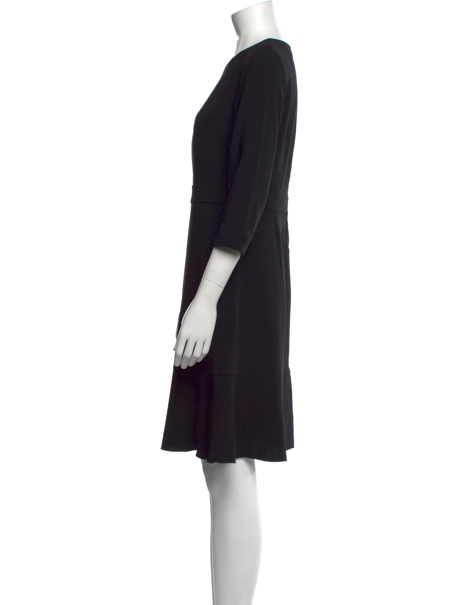 Max Mara Studio Crew Neck Knee-Length Dress w/ Tags