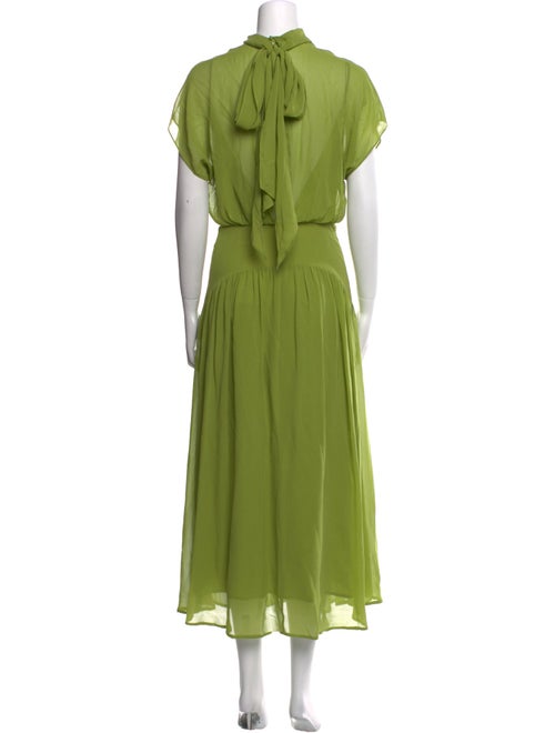 Max Mara Studio Mock Neck Long Dress