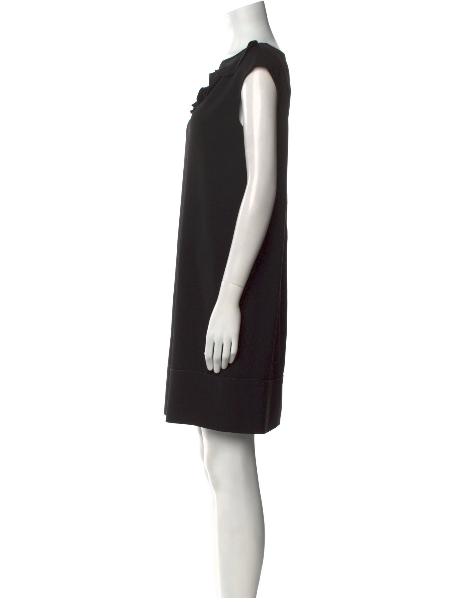 Max Mara Studio Bateau Neckline Mini Dress
