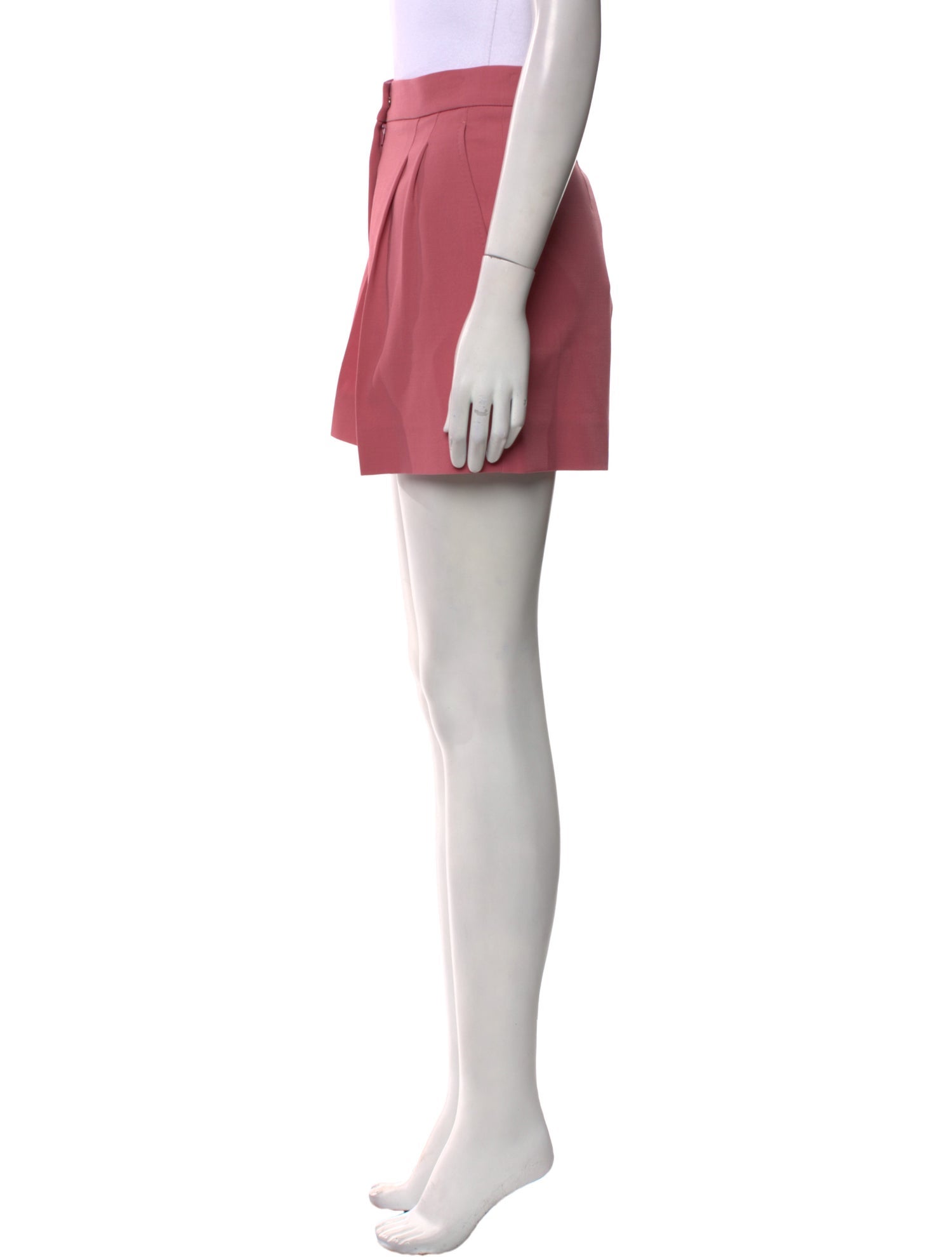 Max Mara Studio Virgin Wool Mini Shorts w/ Tags