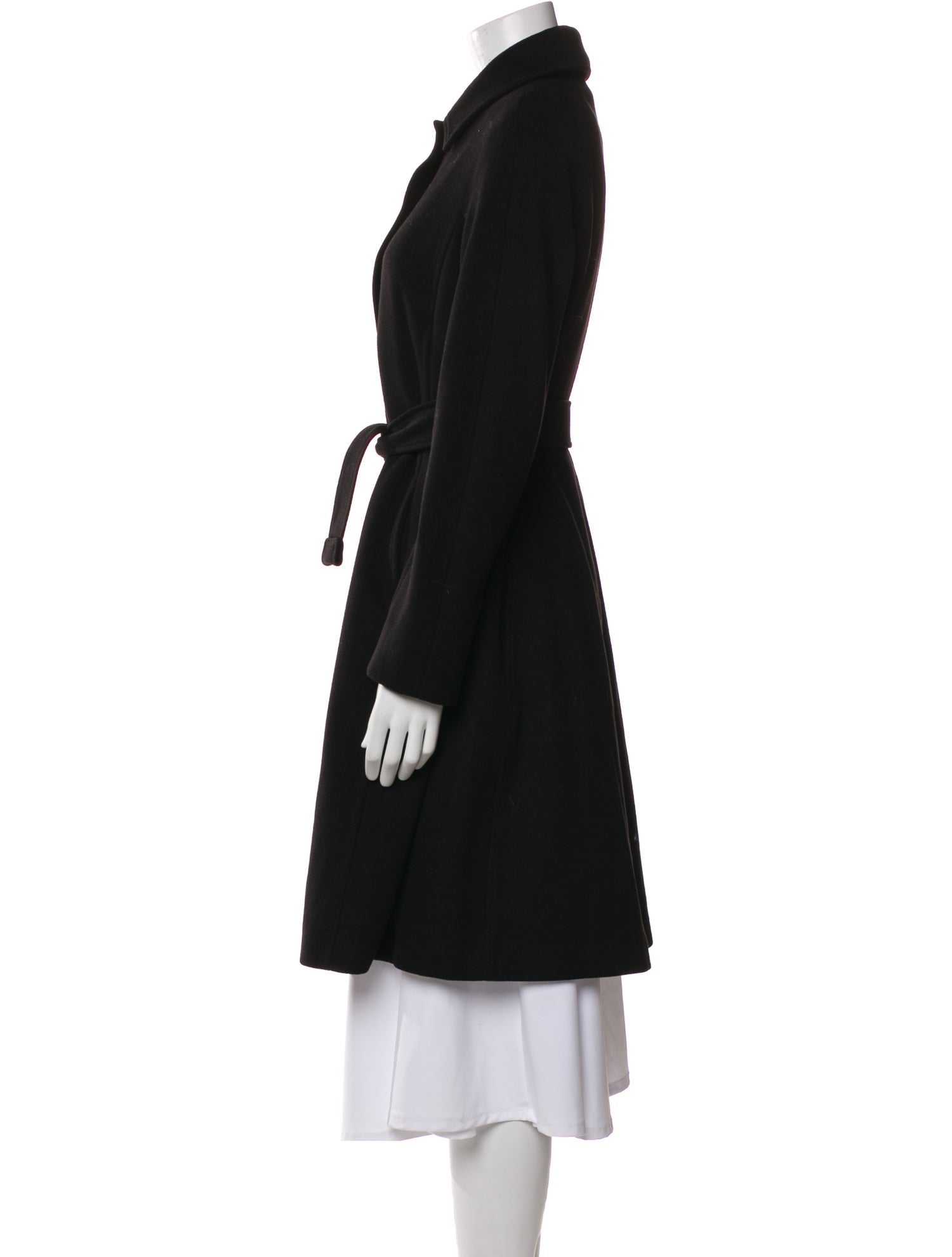 Max Mara Studio Virgin Wool Trench Coat