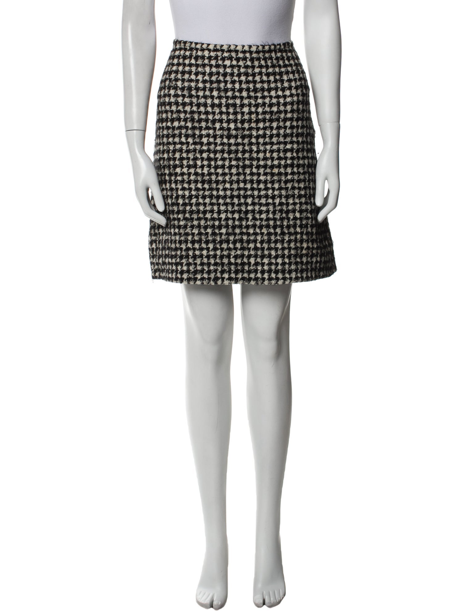 Max Mara Studio Virgin Wool Knee-Length Skirt