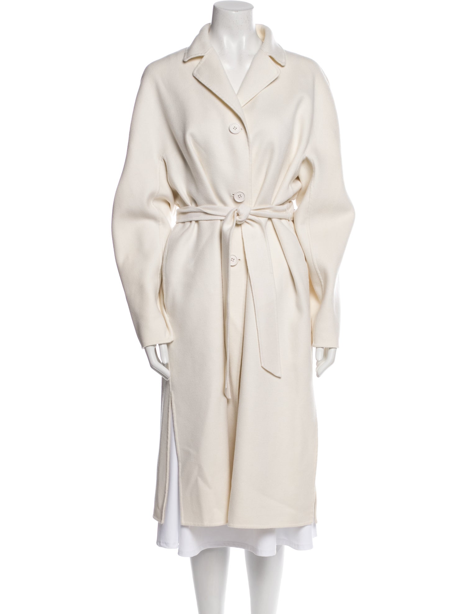 Max Mara Studio Virgin Wool Trench Coat