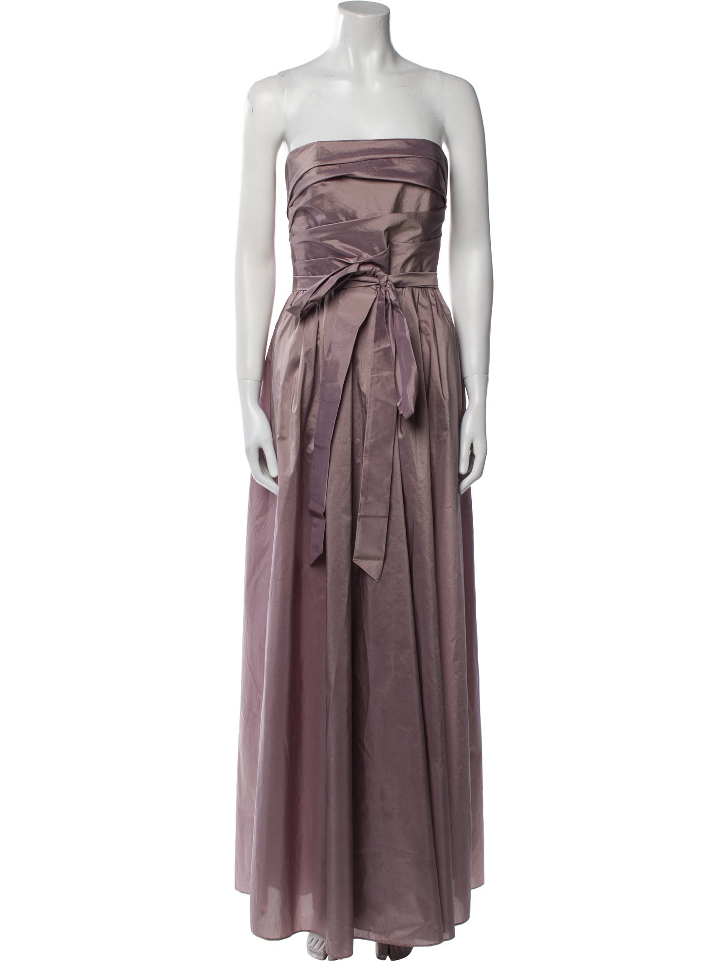 Max Mara Studio Strapless Long Dress