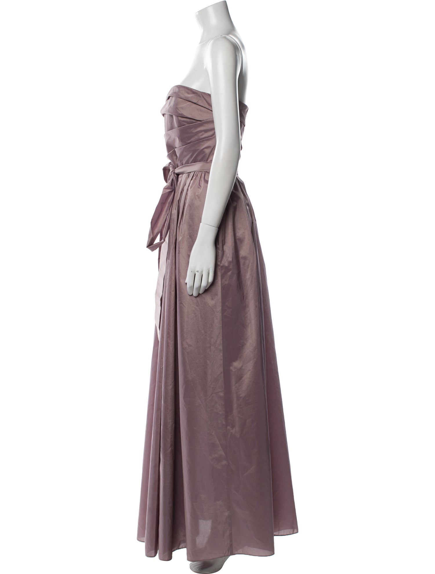 Max Mara Studio Strapless Long Dress