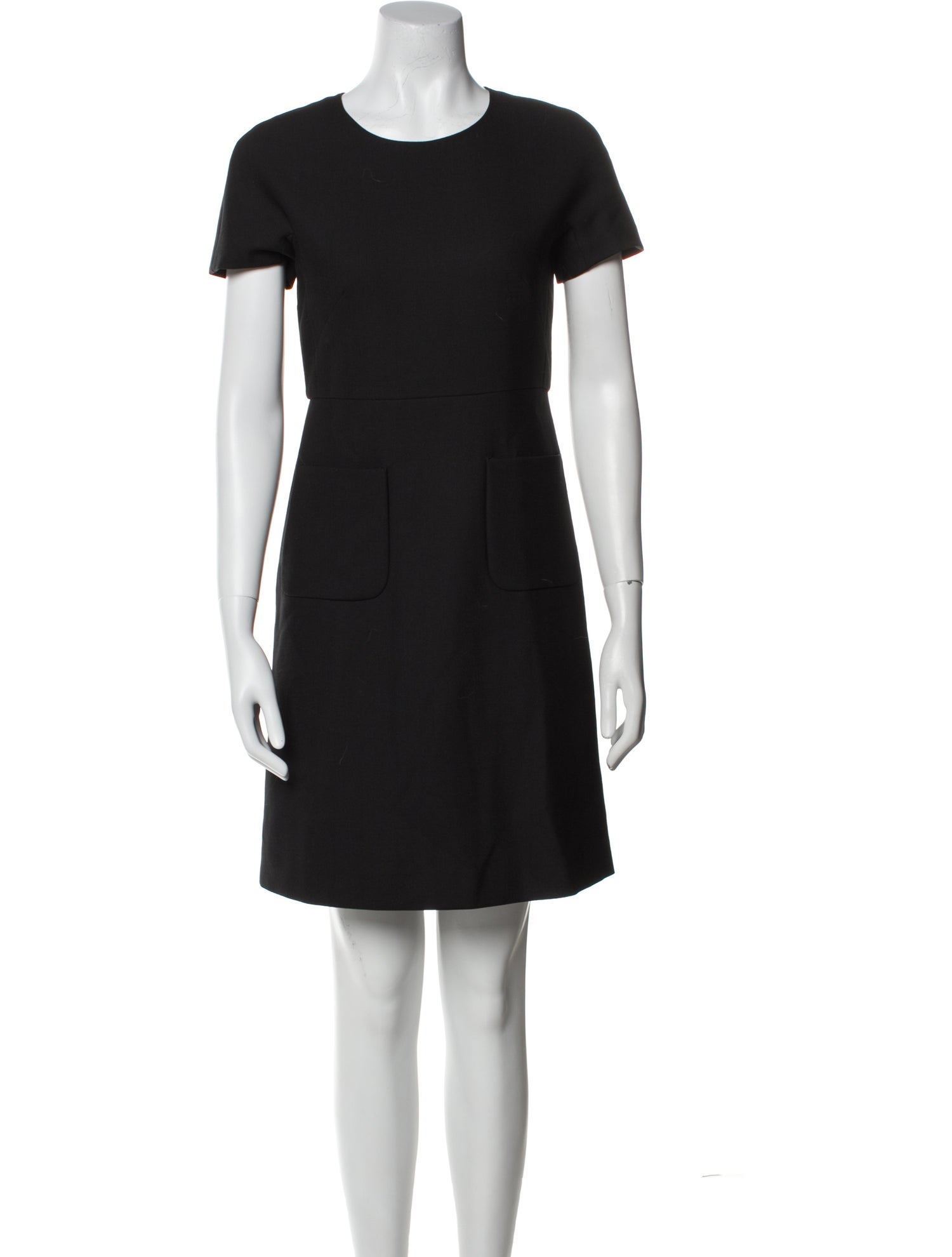 Max Mara Studio Crew Neck Mini Dress