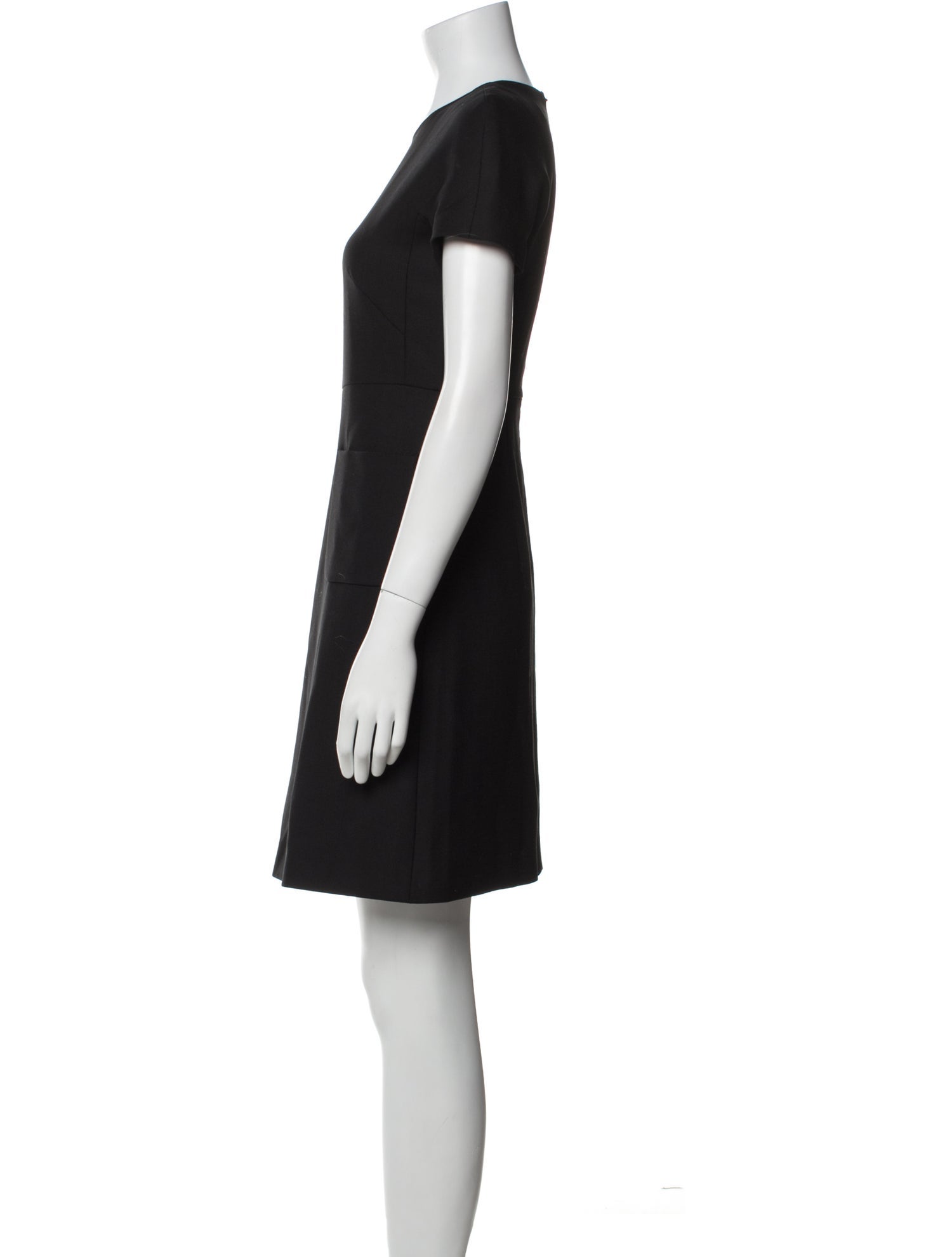 Max Mara Studio Crew Neck Mini Dress