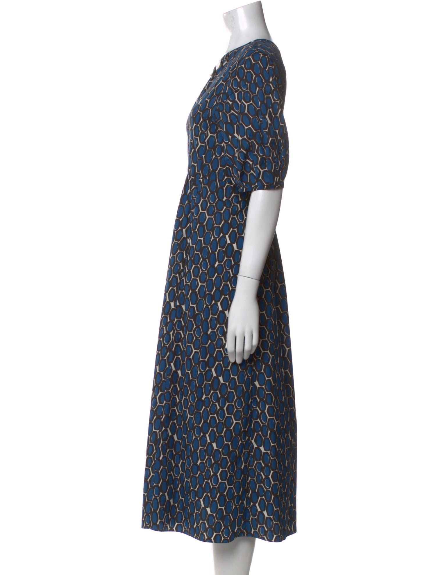 'S Max Mara Printed Mini Dress