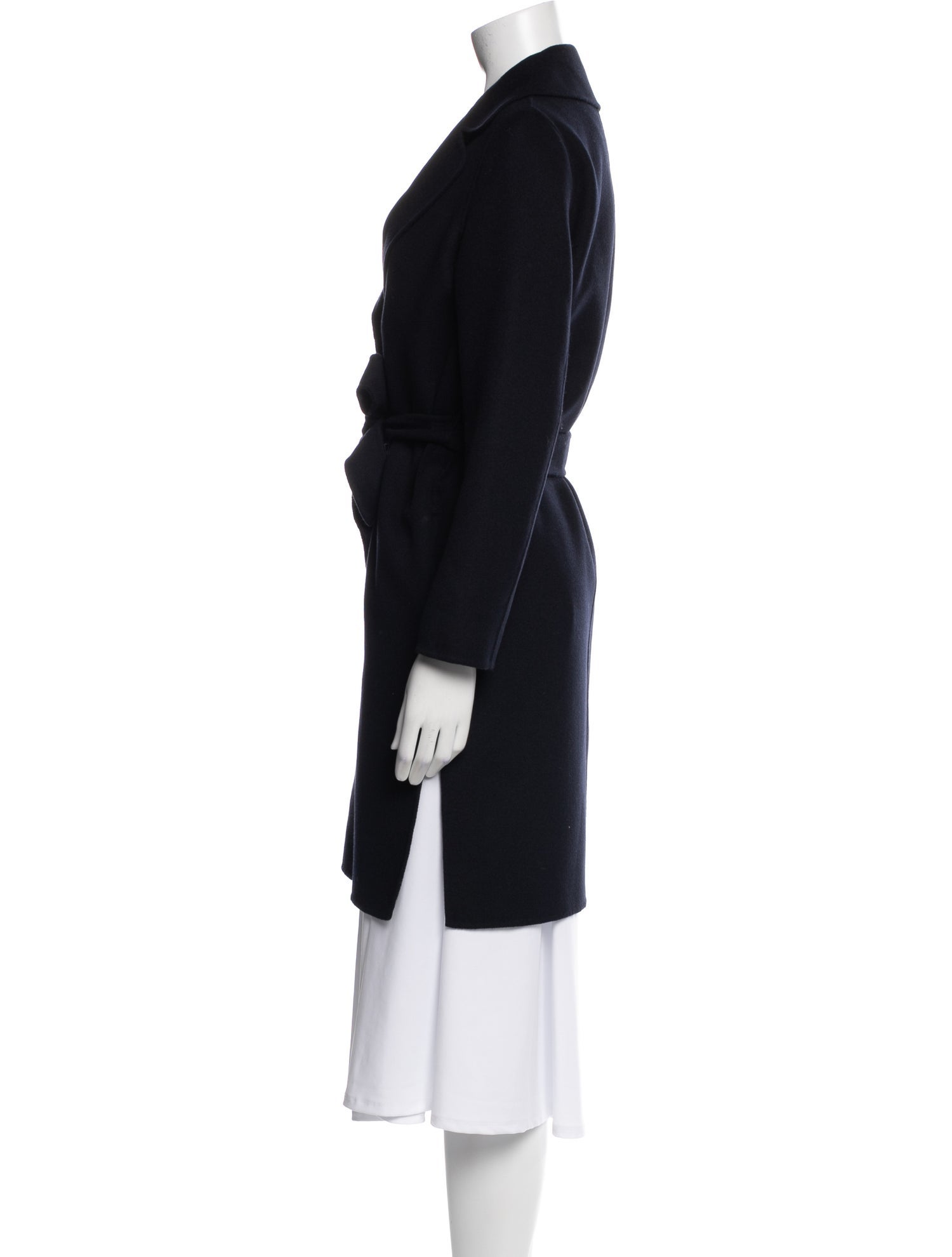 Max Mara Studio Virgin Wool Trench Coat