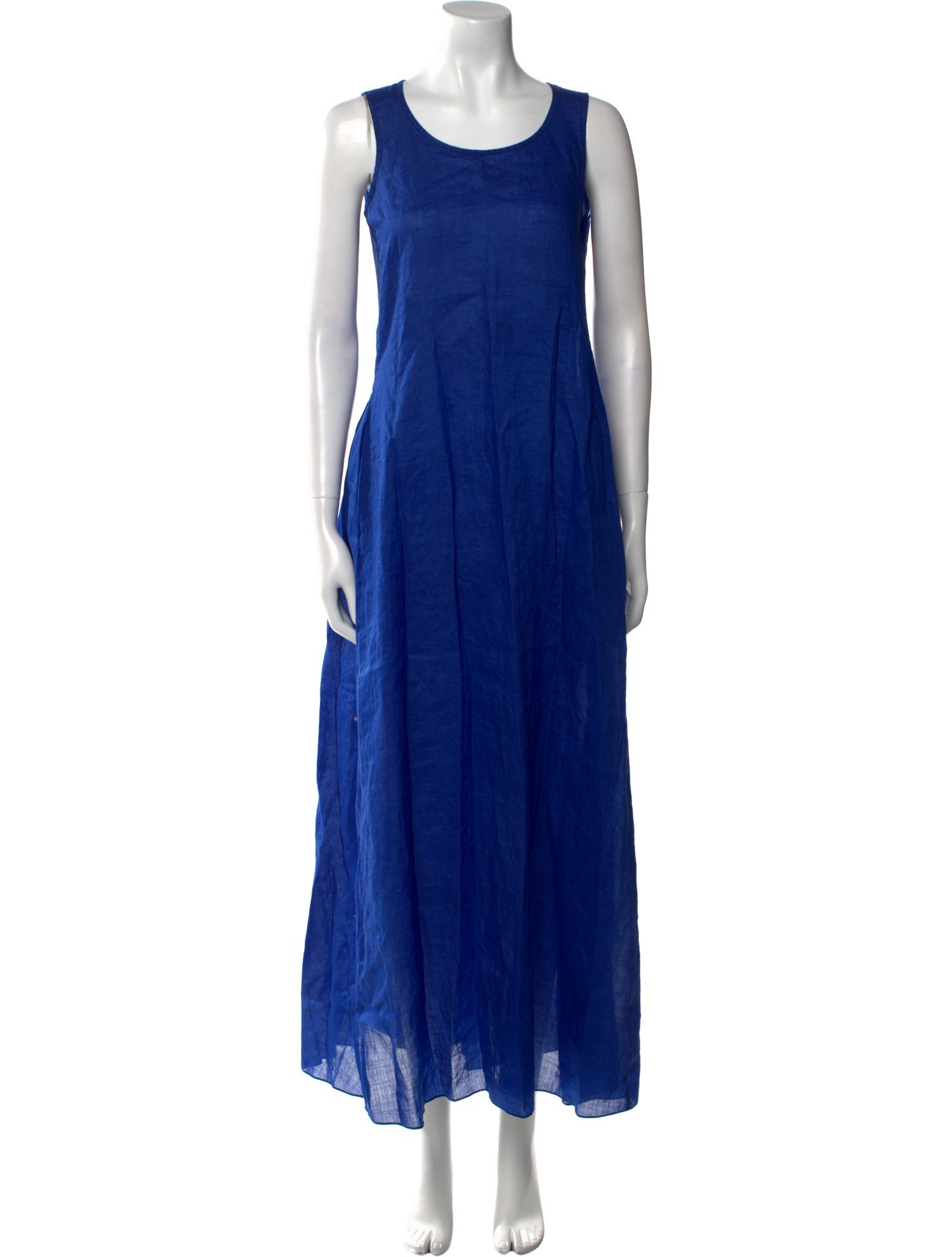 Max Mara Studio Scoop Neck Long Dress