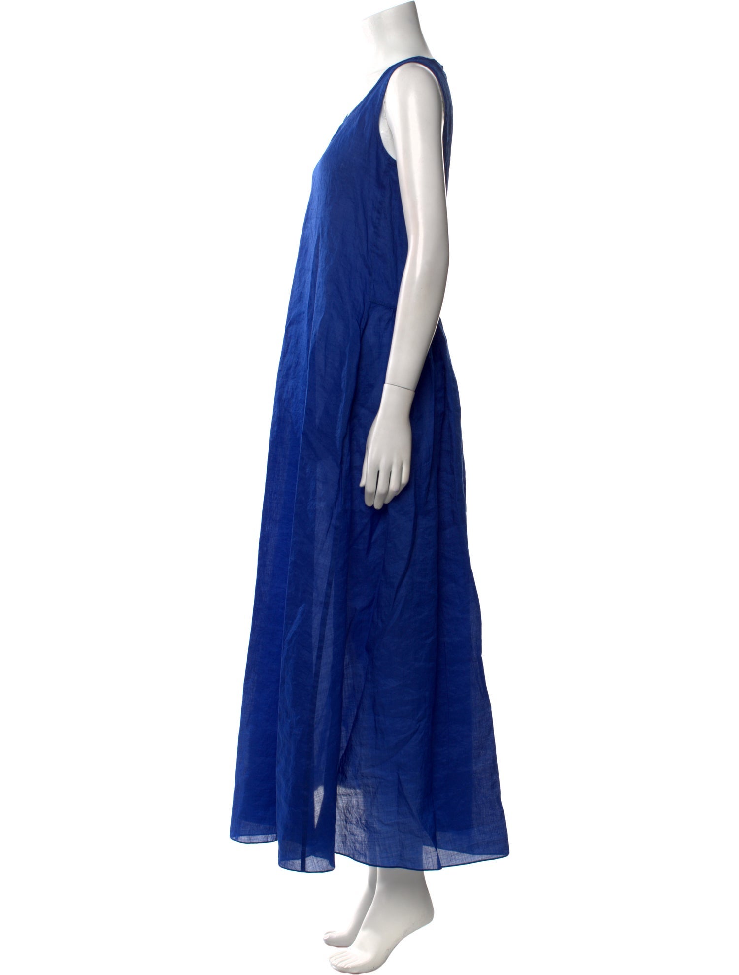 Max Mara Studio Scoop Neck Long Dress