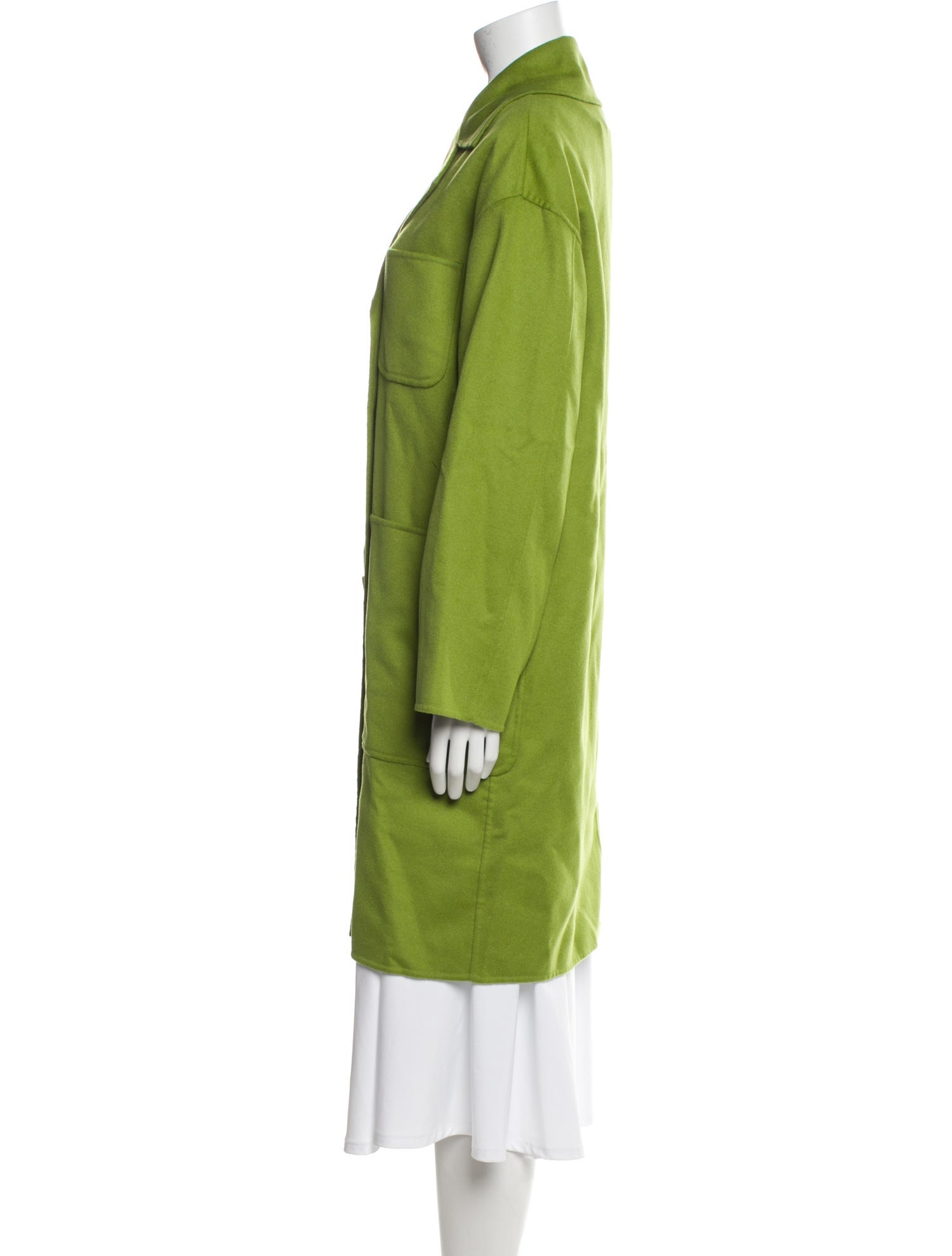 Max Mara Studio Virgin Wool Trench Coat w/ Tags