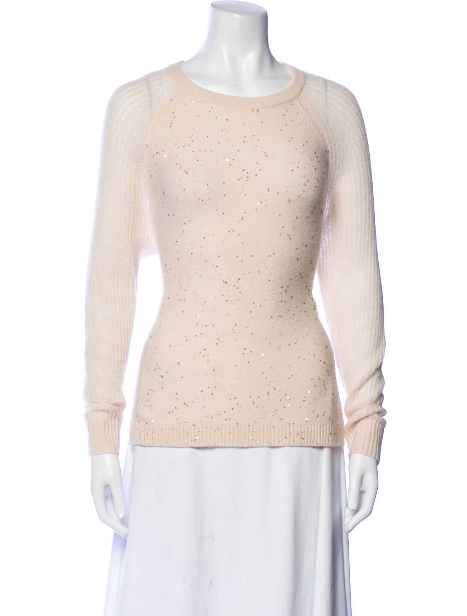 Max Mara Studio Cashmere Scoop Neck Sweater