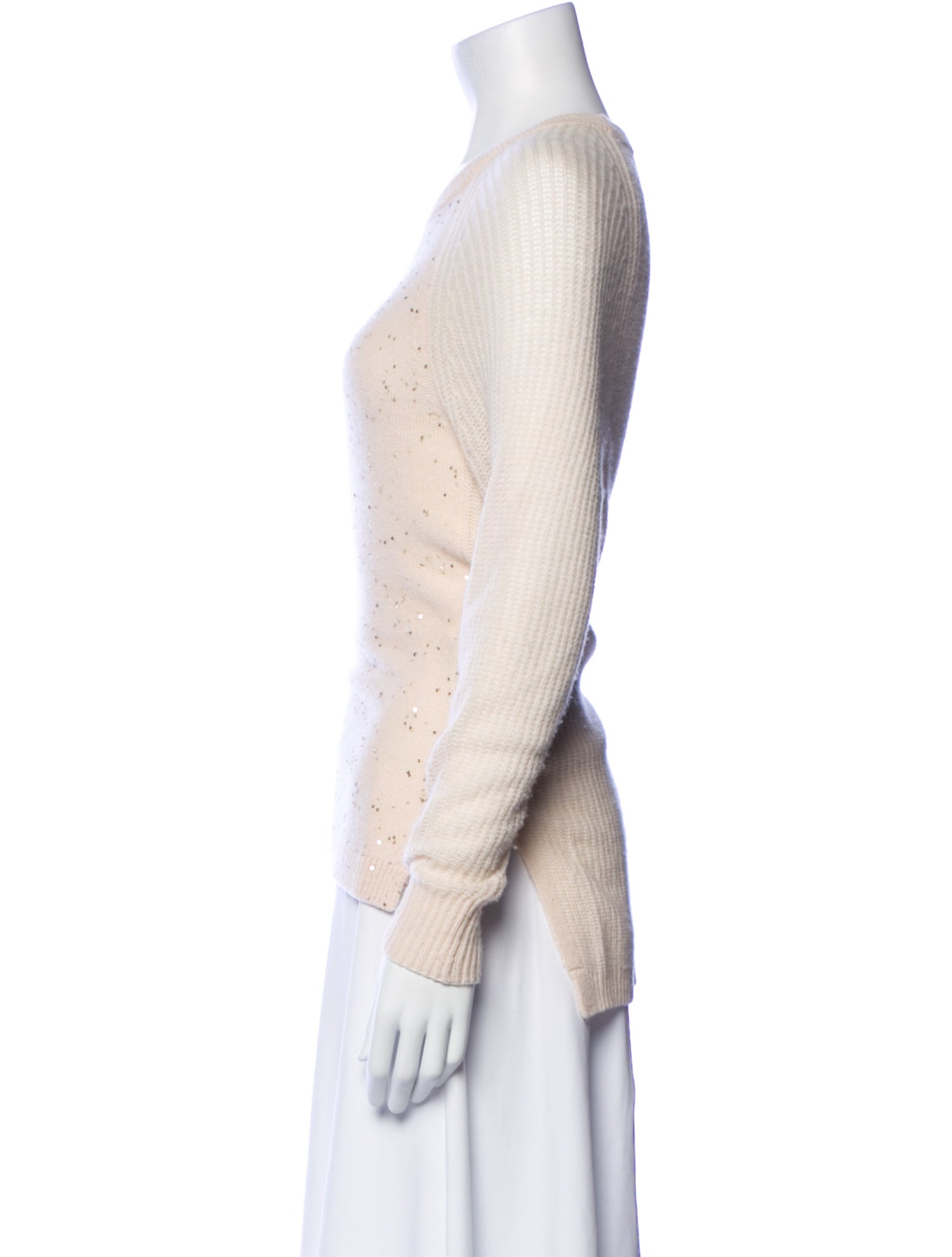 Max Mara Studio Cashmere Scoop Neck Sweater
