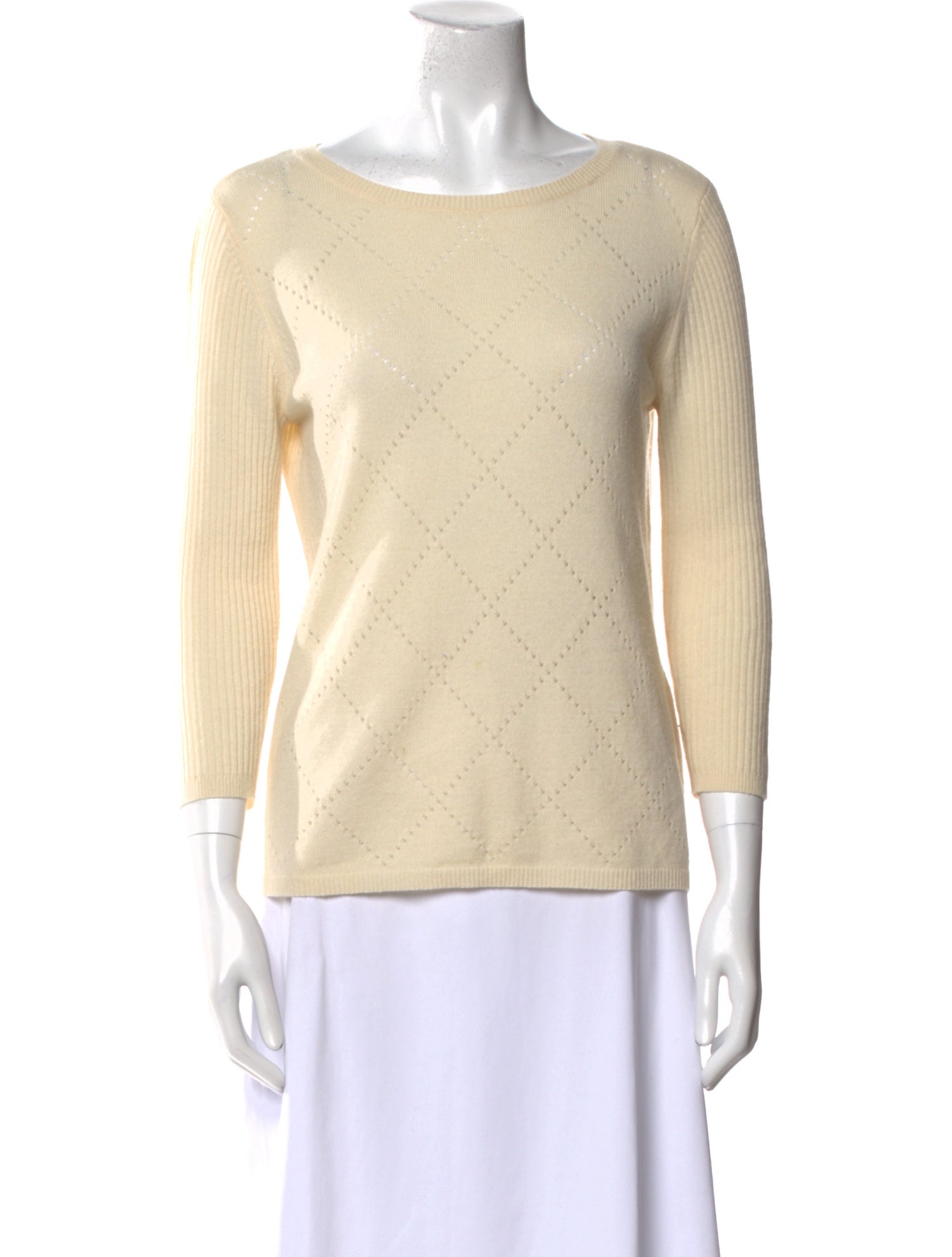 Max Mara Studio Wool Scoop Neck Sweater