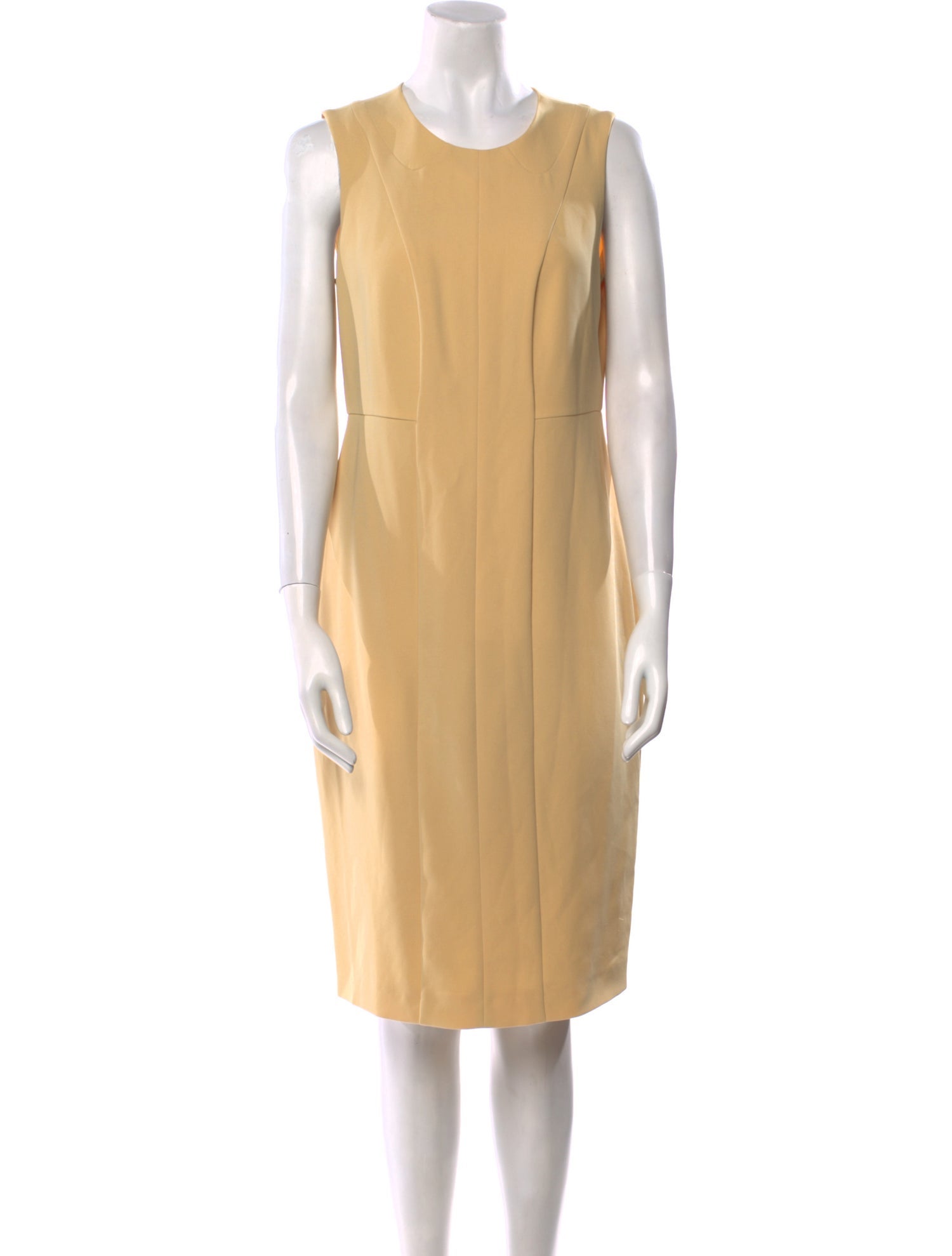 Max Mara Studio Crew Neck Knee-Length Dress w/ Tags