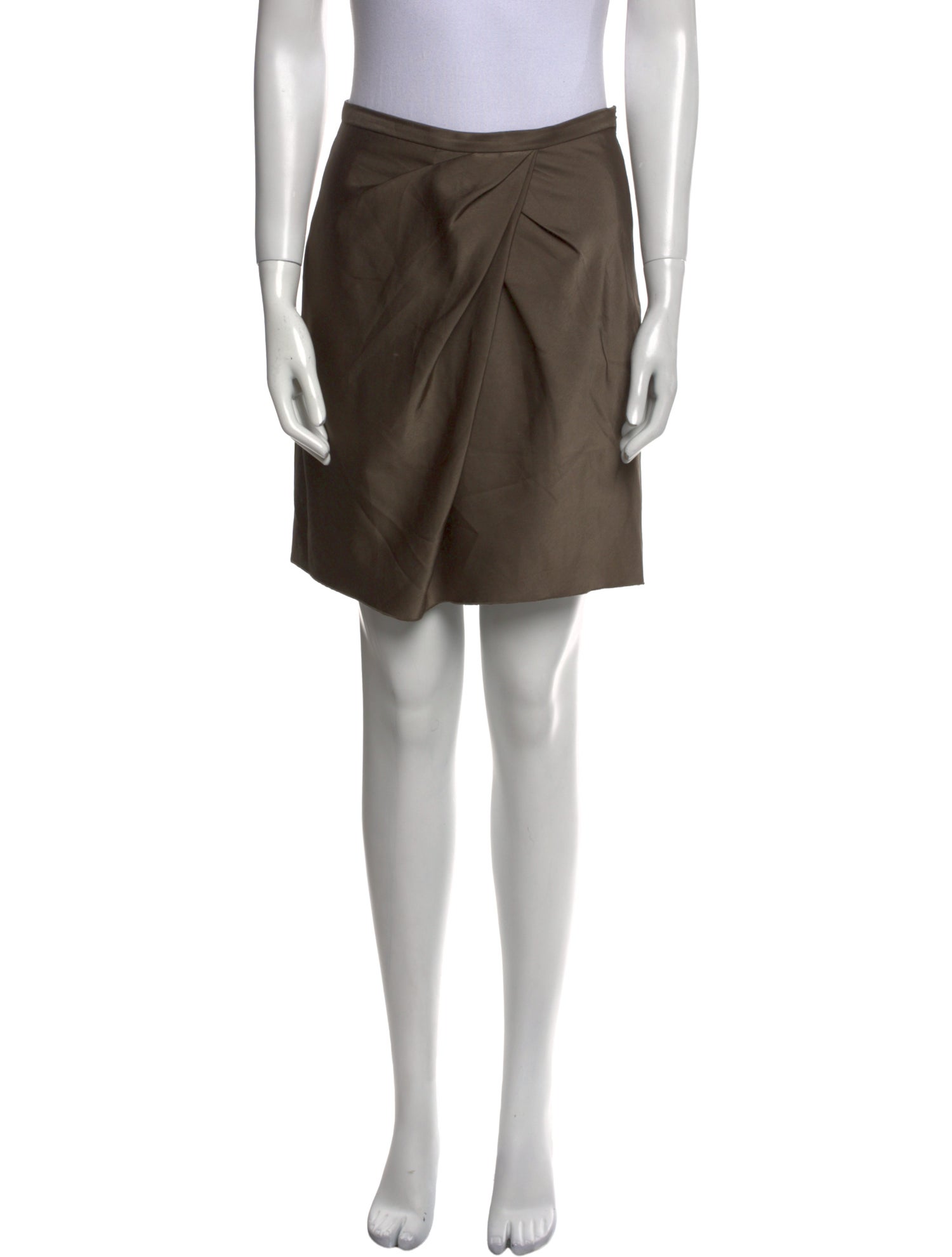 Max Mara Studio Pleated Accents Mini Skirt