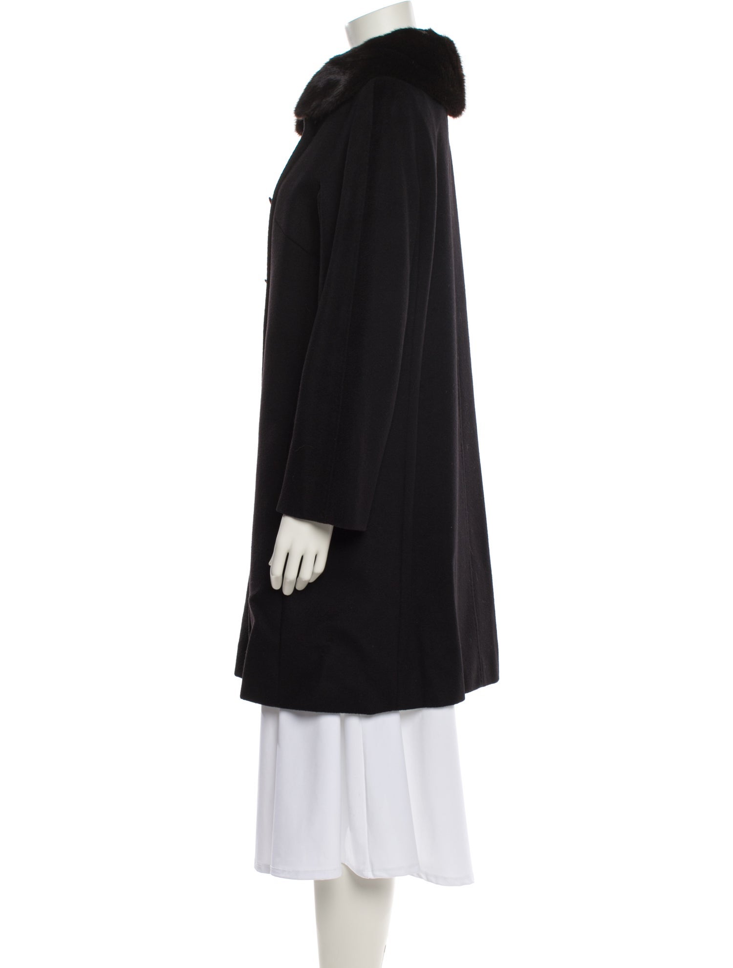 Max Mara Studio Faux Fur Coat